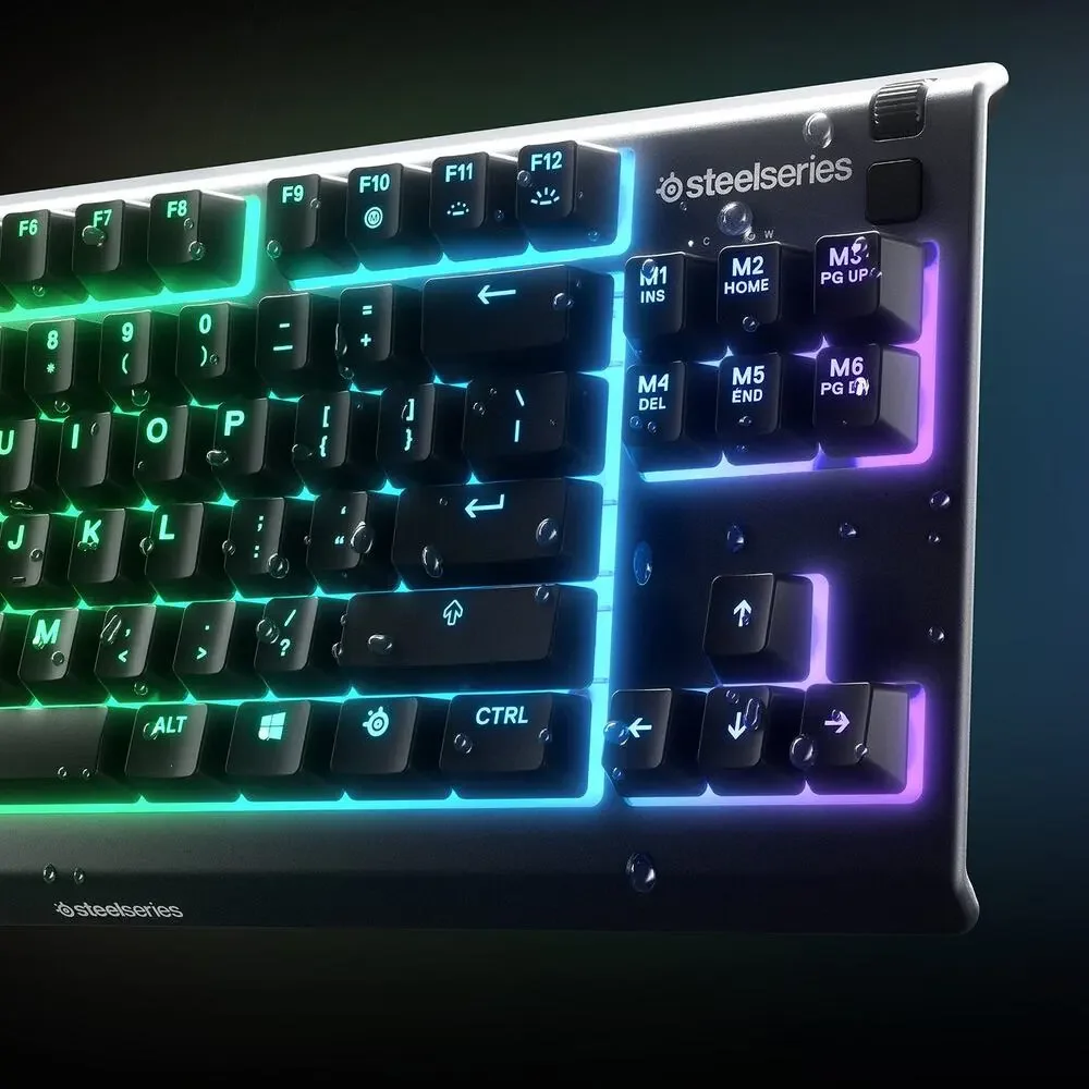 Steelseries Apex 3 TKL Compact Wired Gaming Keyboard Anti-Ghosting Technology En